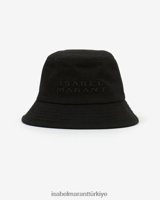 aksesuar TR Isabel Marant üniseks Haley logolu şapka siyah 42RDBH1061