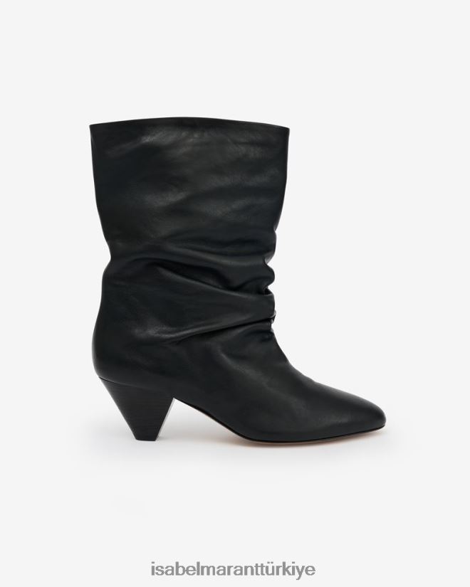 ayakkabı TR Isabel Marant üniseks Reachi alçak çizmeler siyah 42RDBH767
