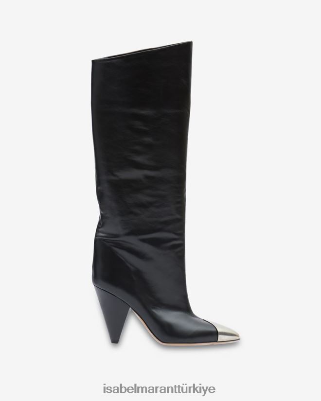 ayakkabı TR Isabel Marant üniseks lilezio çizmeler siyah 42RDBH770